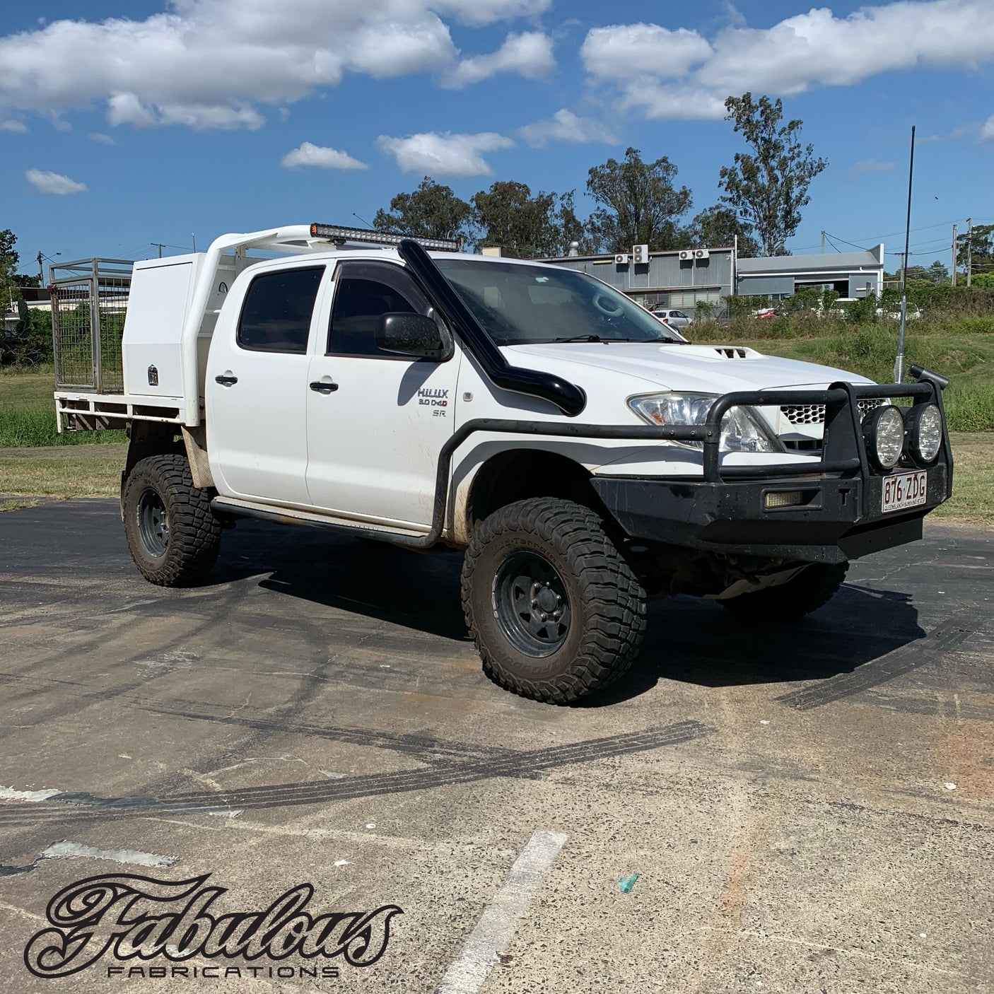 Stainless Snorkel to suit Toyota Hilux N70 (Short & Long Entry Available)