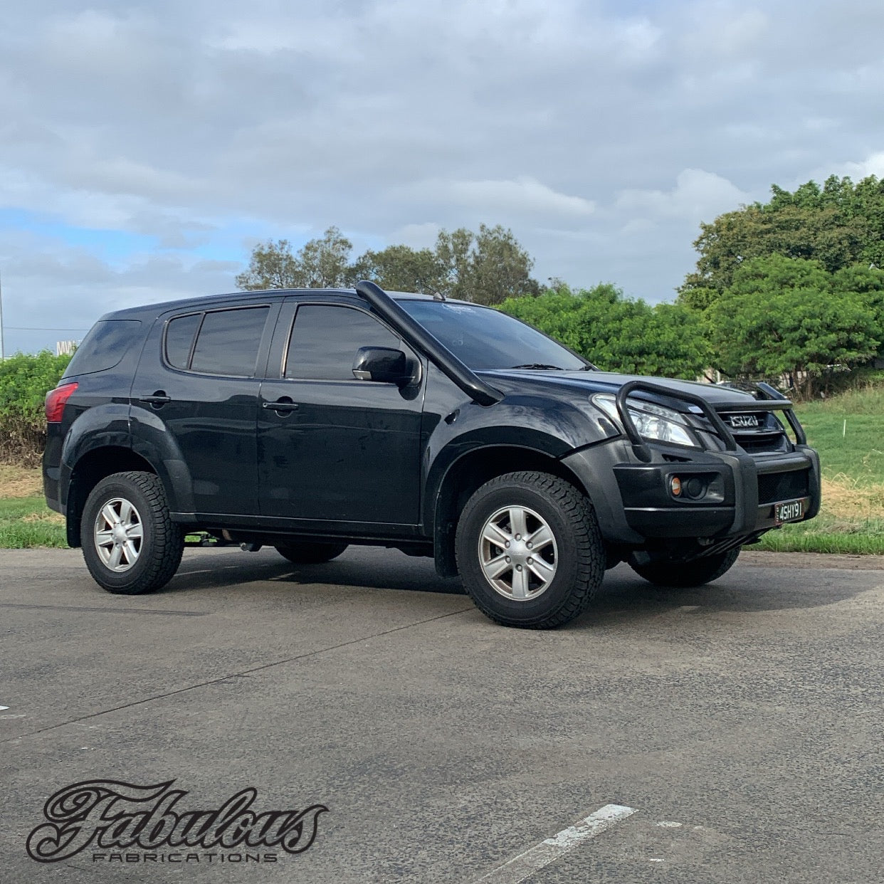 Isuzu MUX Stainless Snorkel (Short & Mid Entry Available)