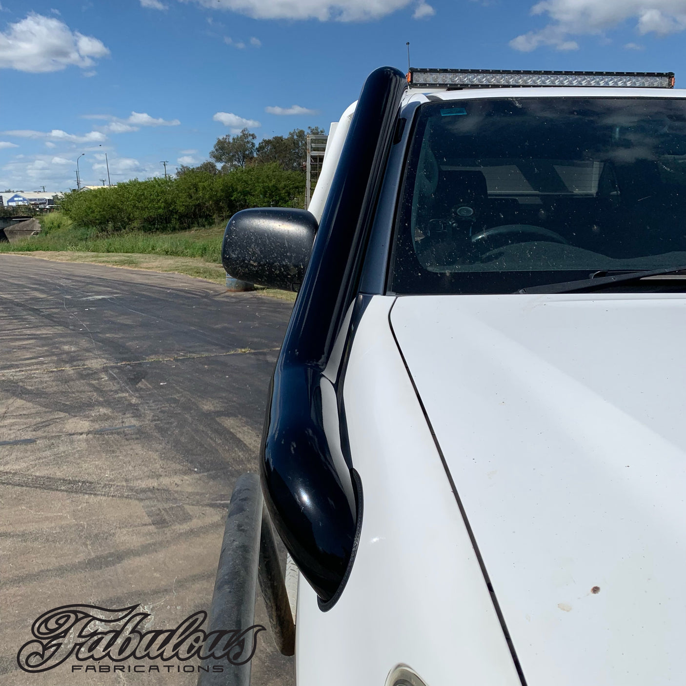 Stainless Snorkel to suit Toyota Hilux N70 (Short & Long Entry Available)