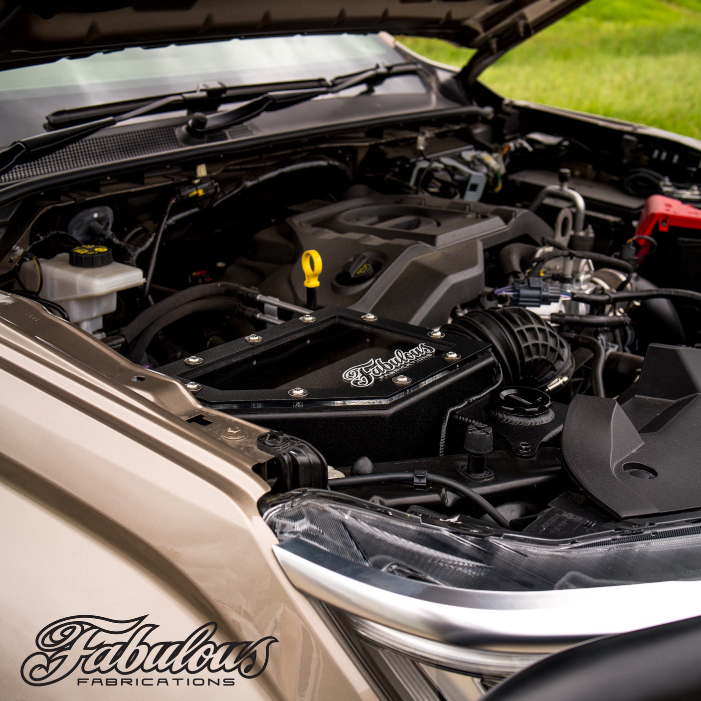 Volkswagen Amarok Next Gen 4 Inch Stainless Snorkel Kit and Alloy Airbox Kit (Silencer Included)