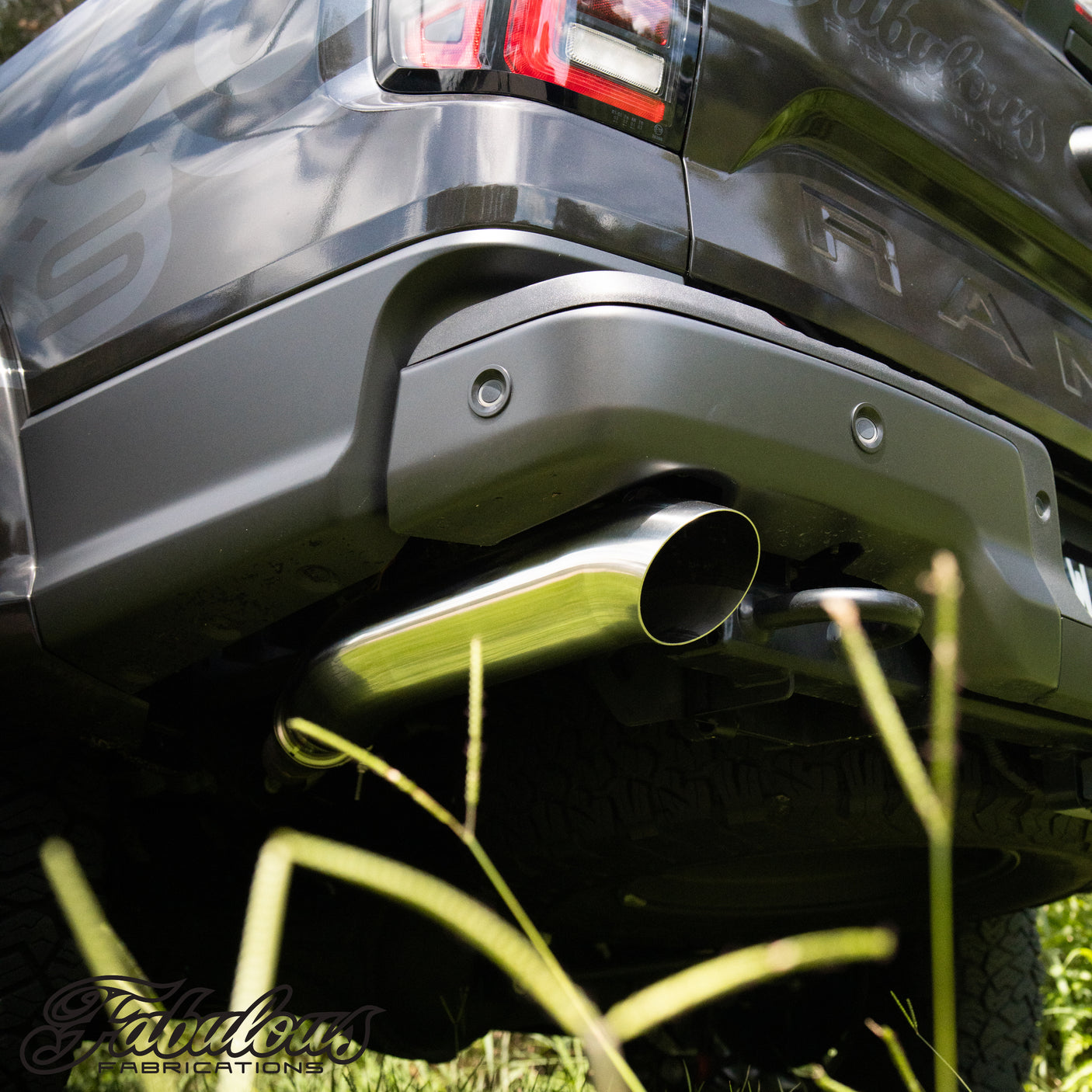 Ford Ranger Raptor 2022+ 4 Inch Exhaust Tip Conversion