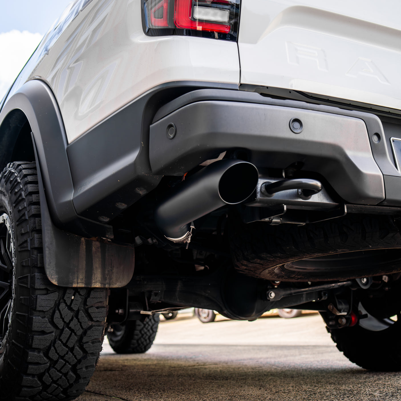 Ford Ranger Raptor 2022+ 4 Inch Exhaust Tip Conversion