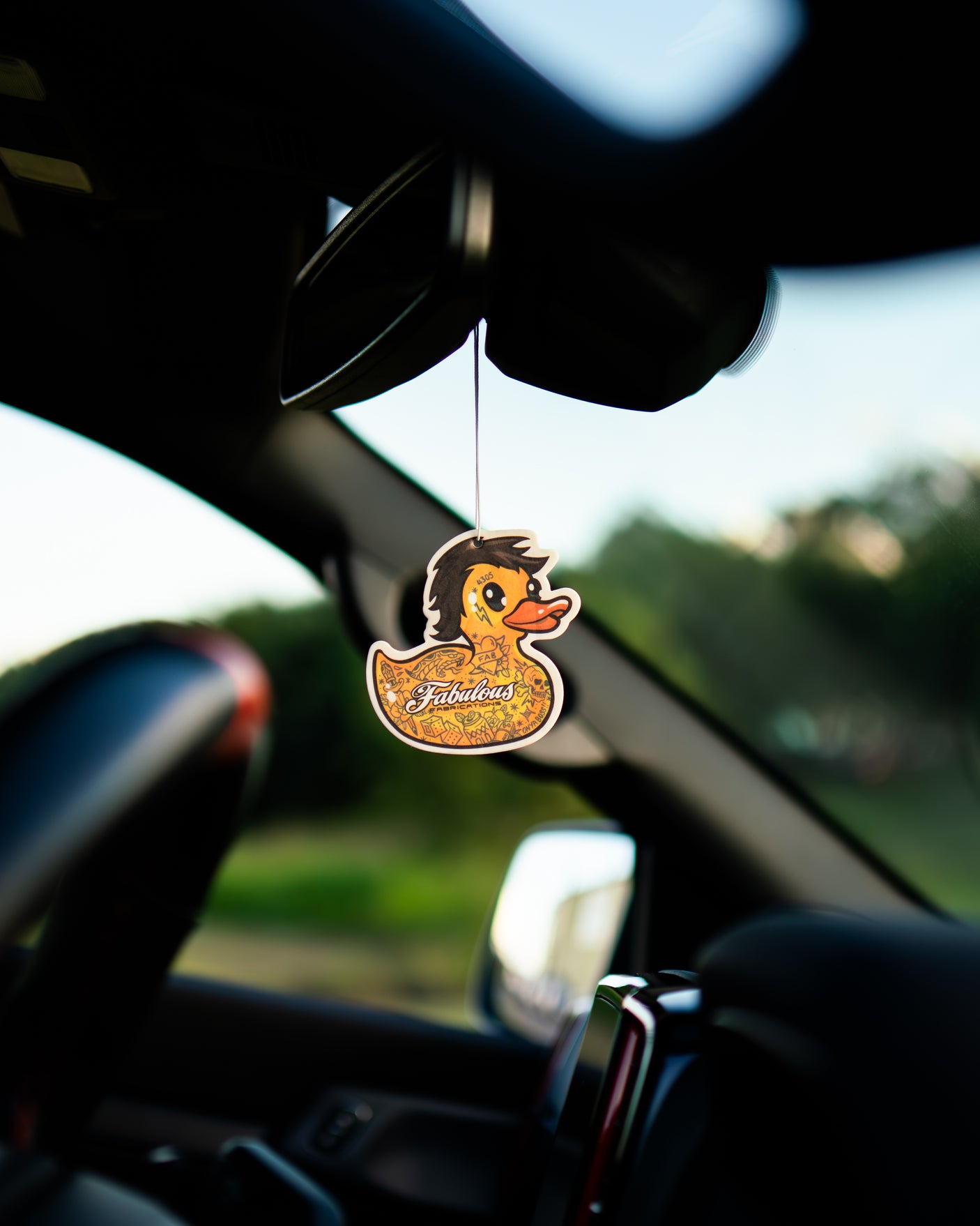 Fabulous Fabrications Logo Duck Air Freshener