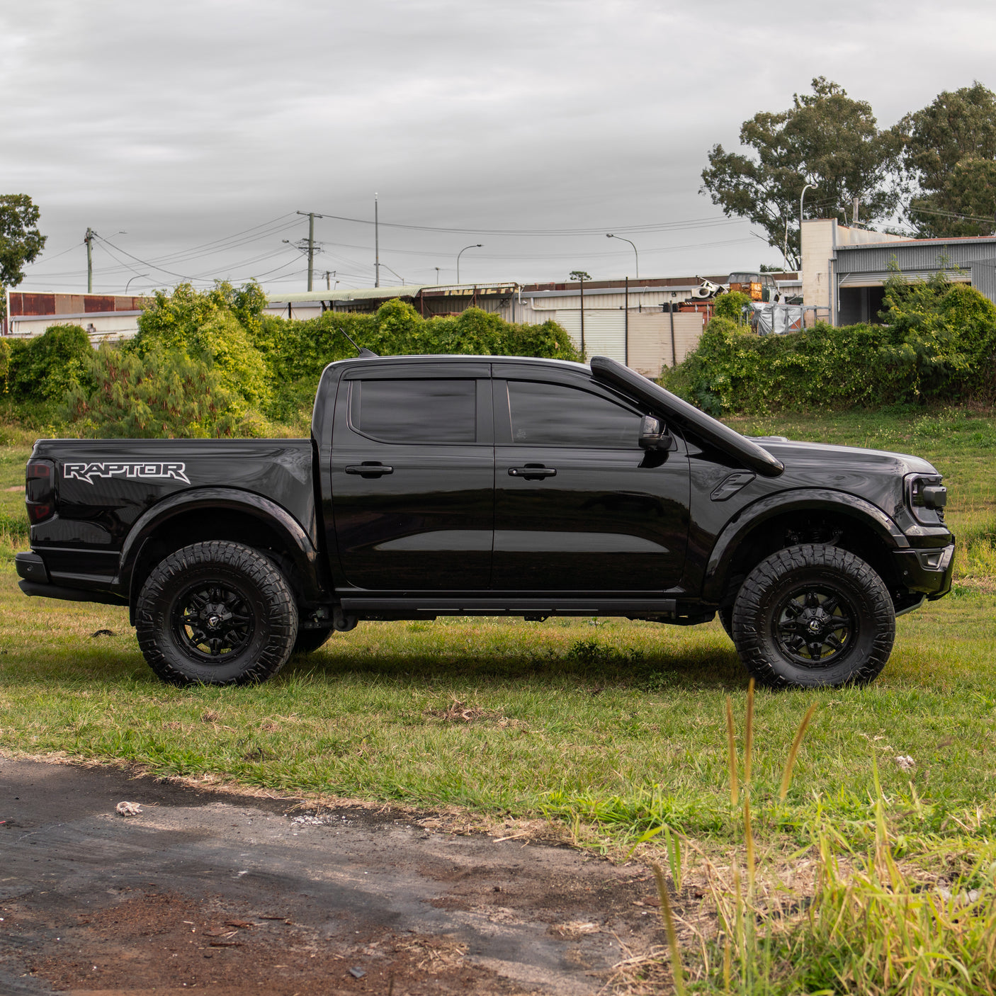 Ford Ranger Raptor Next Gen 5 Inch Stainless Snorkel and Twin Intake Alloy Airbox Kit