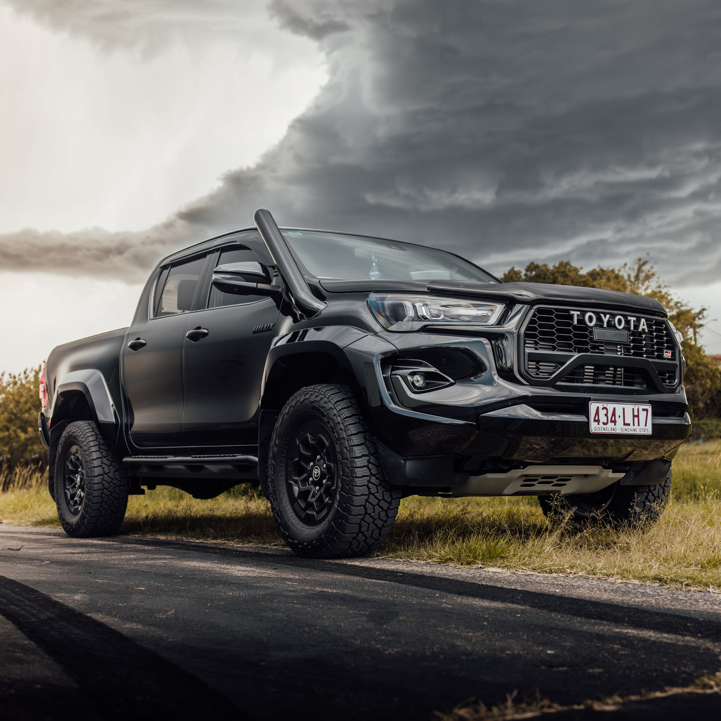 Stainless Snorkel to suit Toyota Hilux N80 (Short & Mid Entry Available)