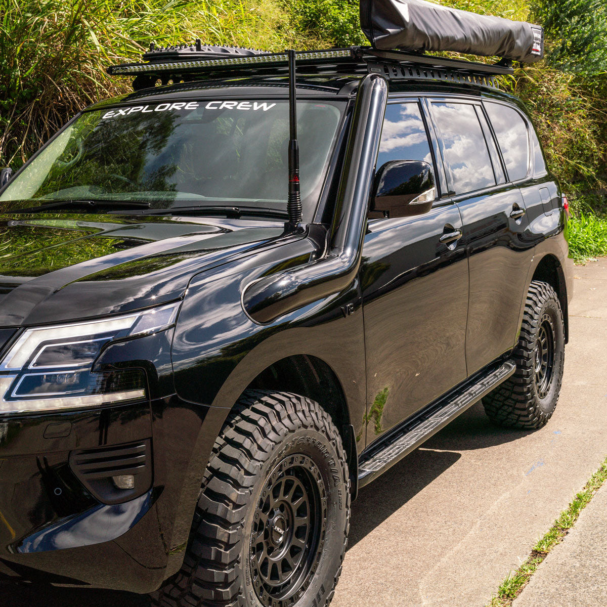 Nissan Y62 Patrol 5" Long Entry Stainless Snorkel