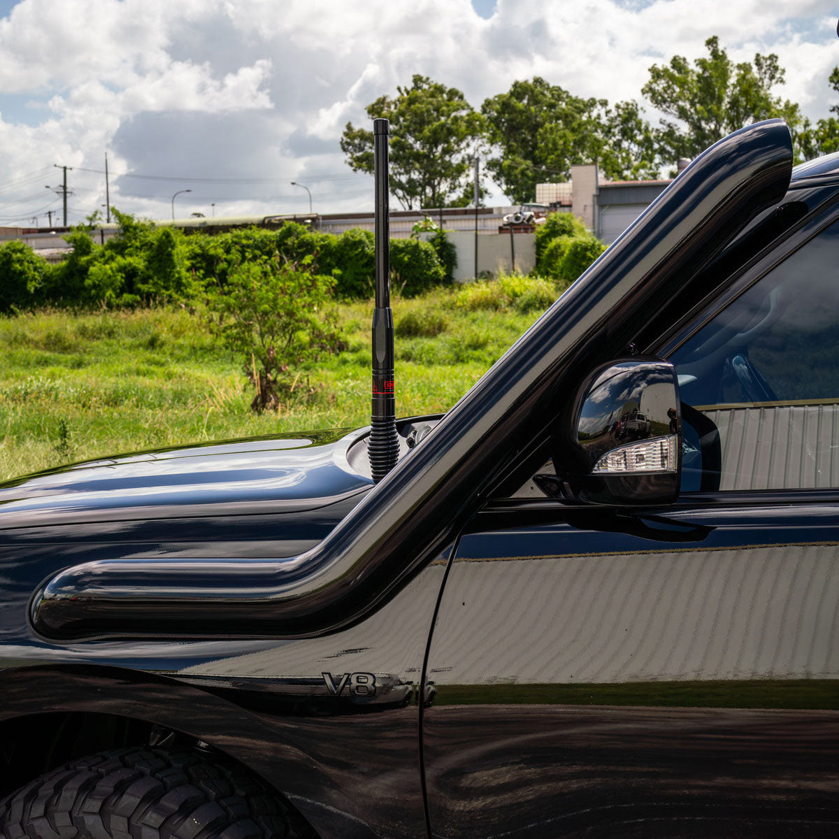 Nissan Y62 Patrol 5" Long Entry Stainless Snorkel