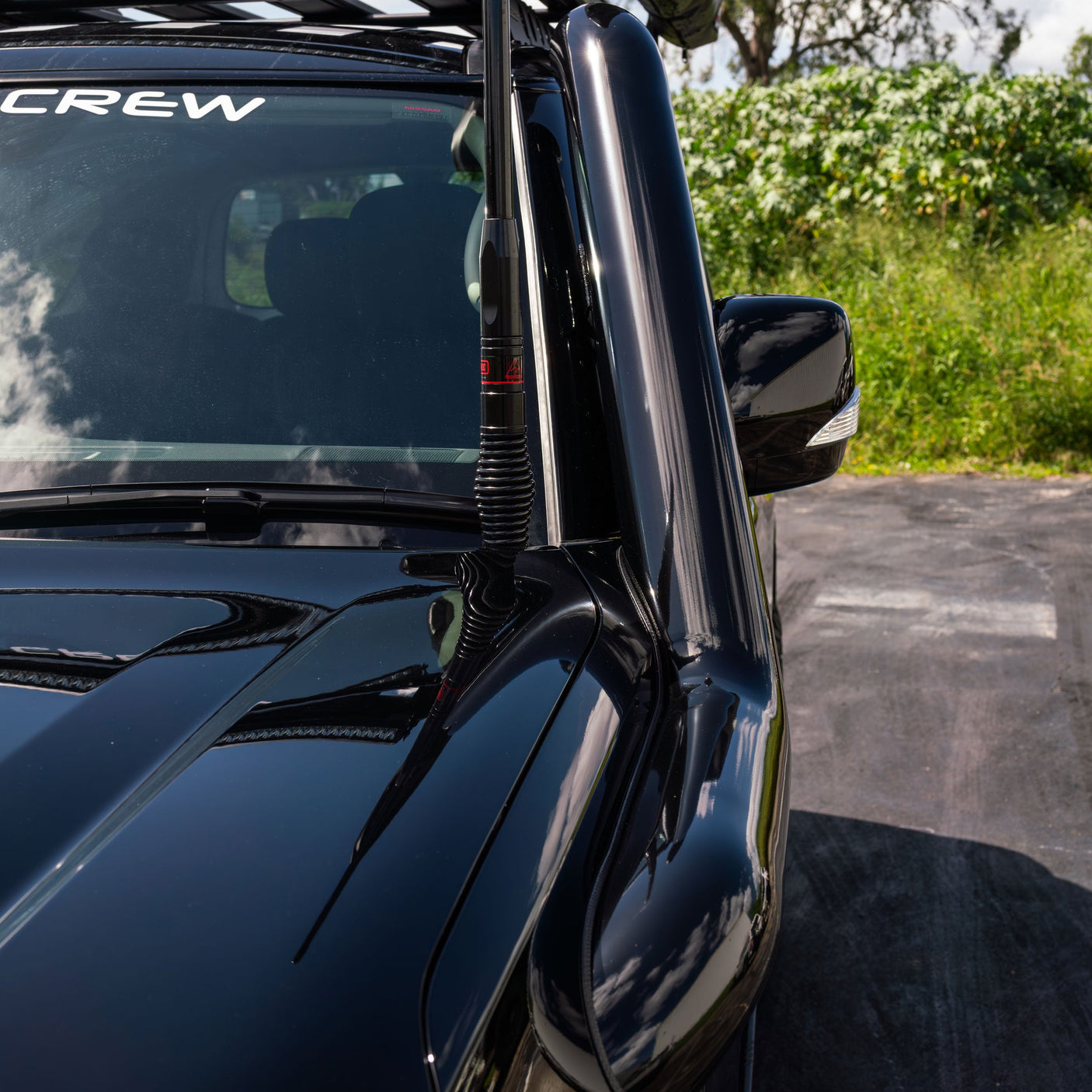 Nissan Y62 Patrol 5" Long Entry Stainless Snorkel