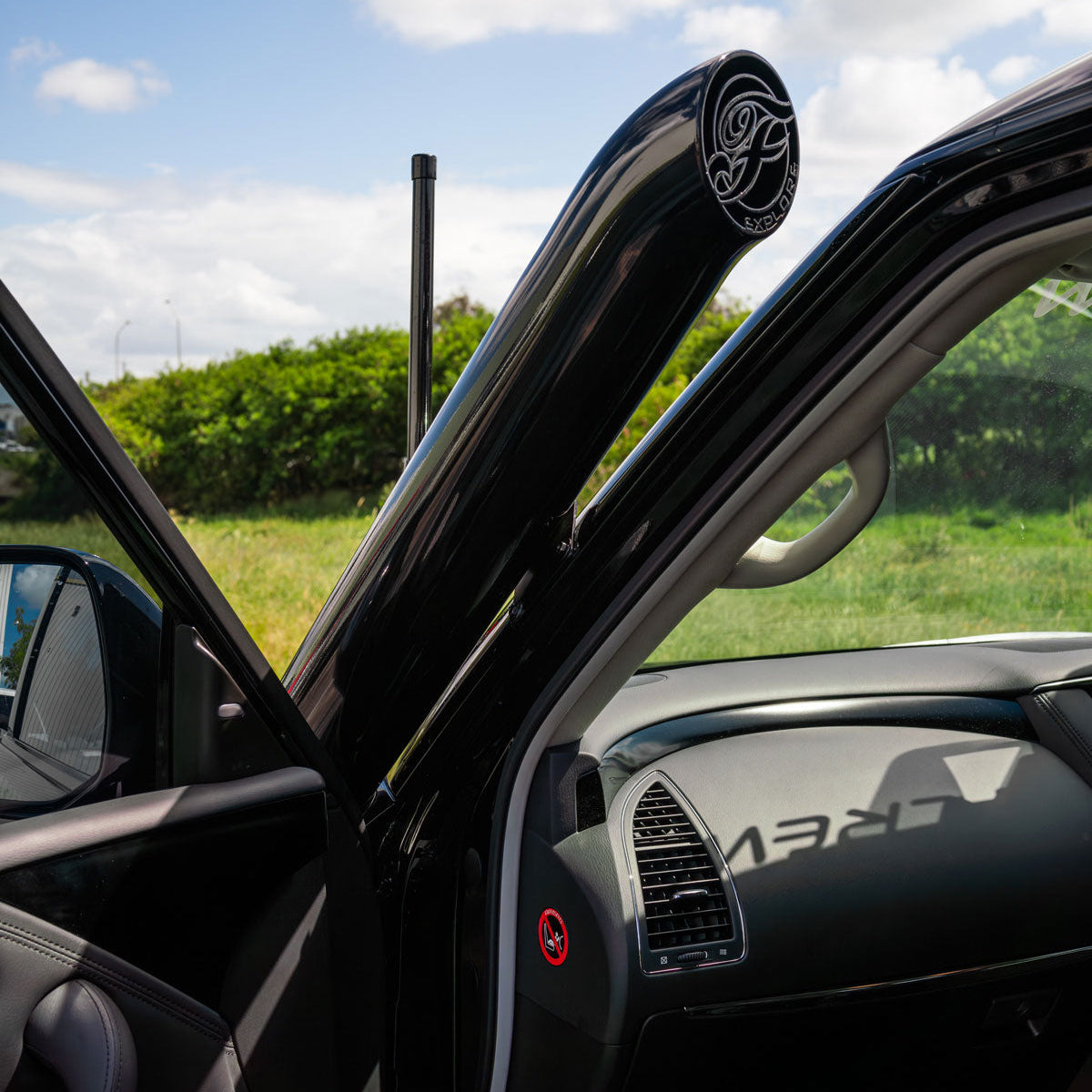 Nissan Y62 Patrol 5" Long Entry Stainless Snorkel