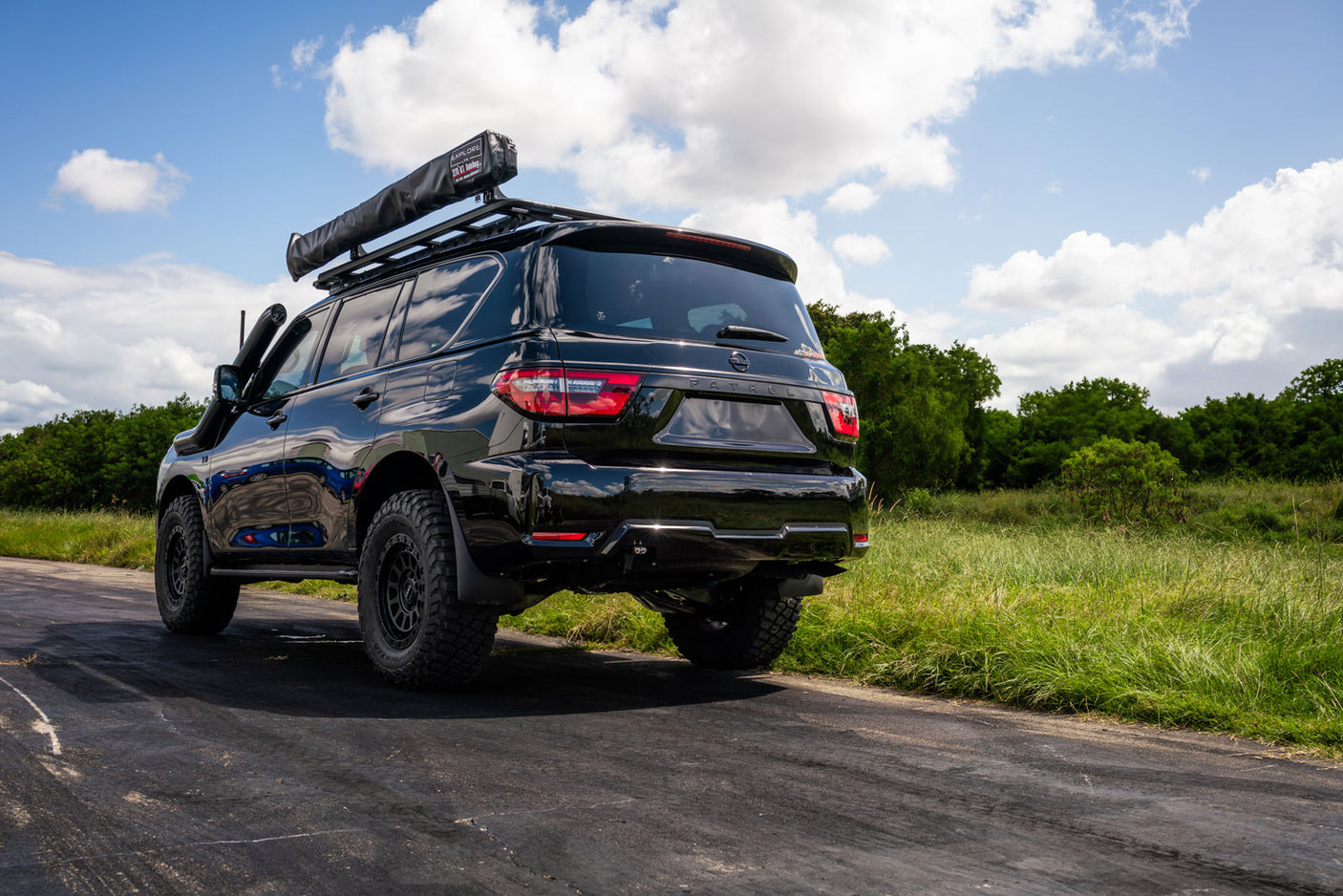 Nissan Y62 Patrol 5" Long Entry Stainless Snorkel
