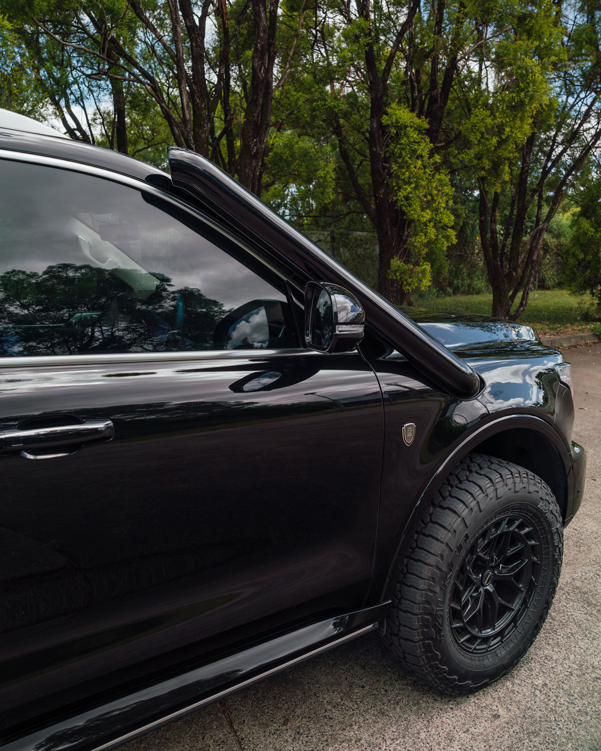 GWM TANK 500 Short Entry Stainless Snorkel