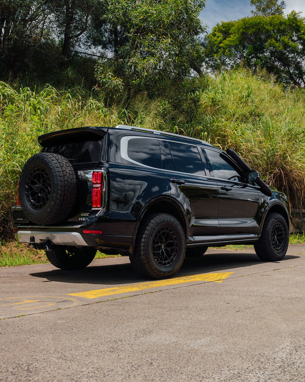 GWM TANK 500 Short Entry Stainless Snorkel