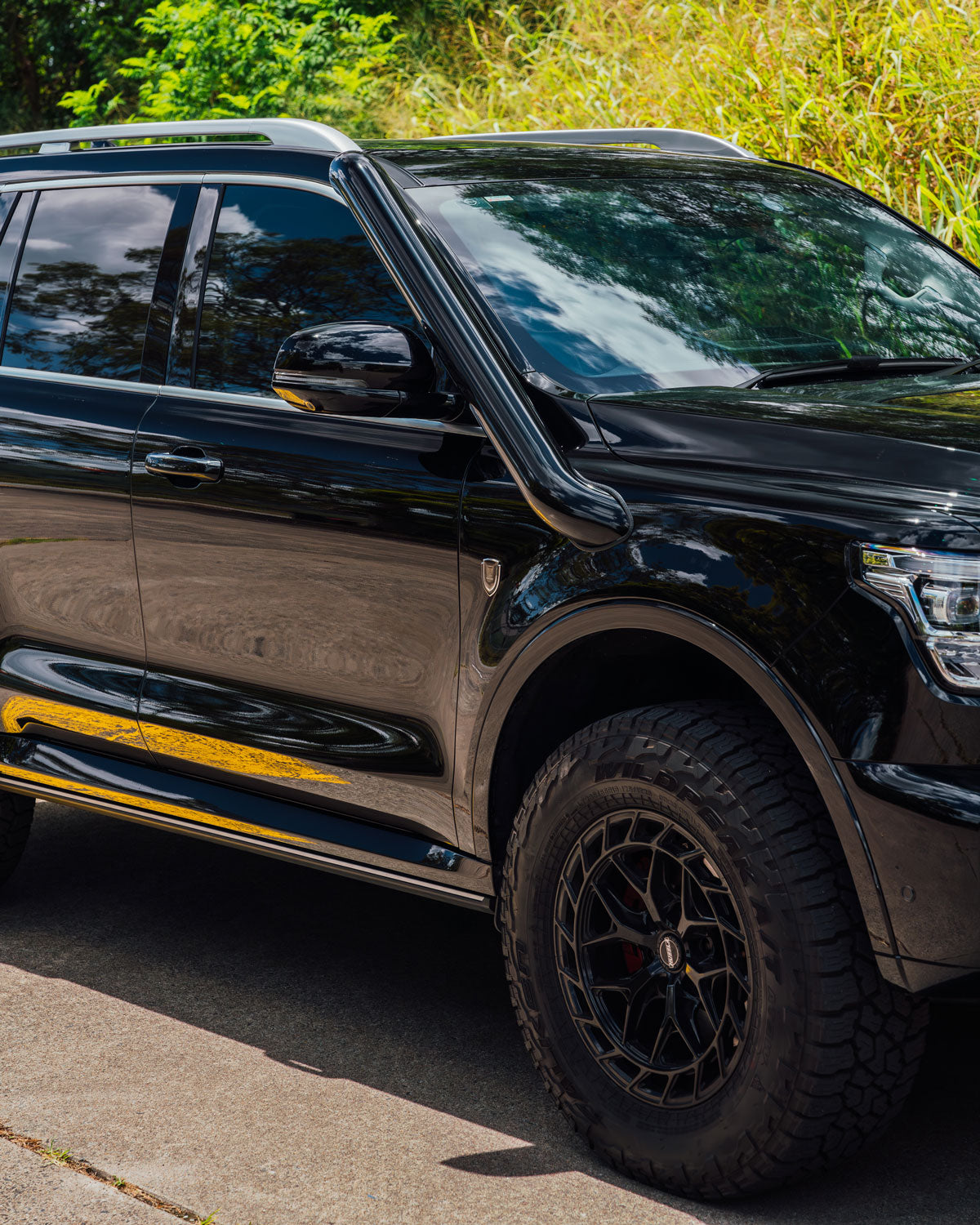 GWM TANK 500 Short Entry Stainless Snorkel