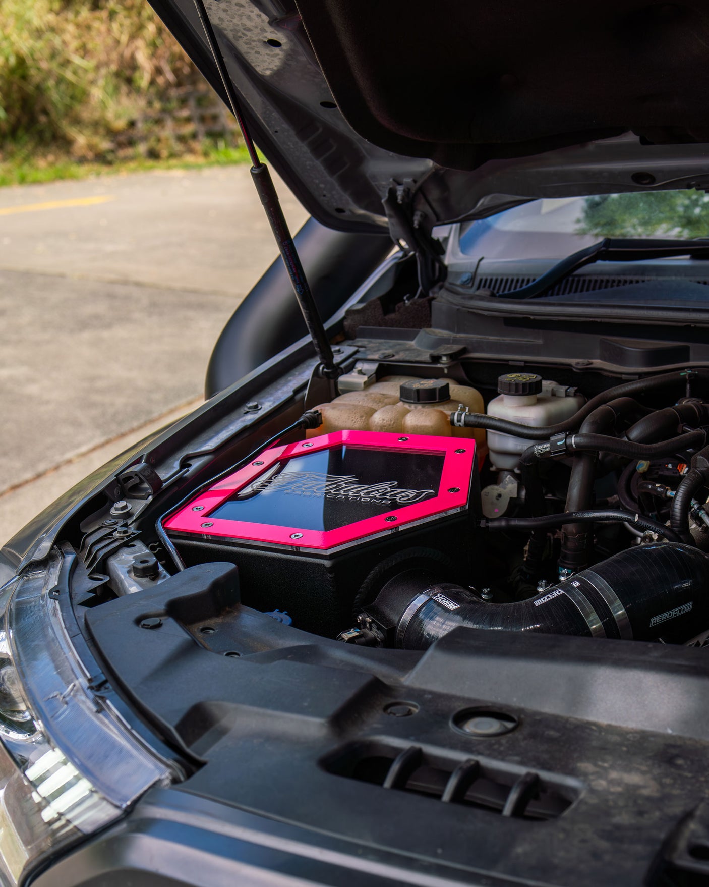 Ford Ranger Raptor 5" Short Entry Stainless Snorkel and Alloy Airbox Kit