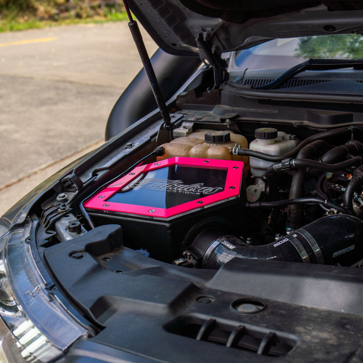 Ford Ranger Raptor 5" Short Entry Stainless Snorkel and Airbox Kit