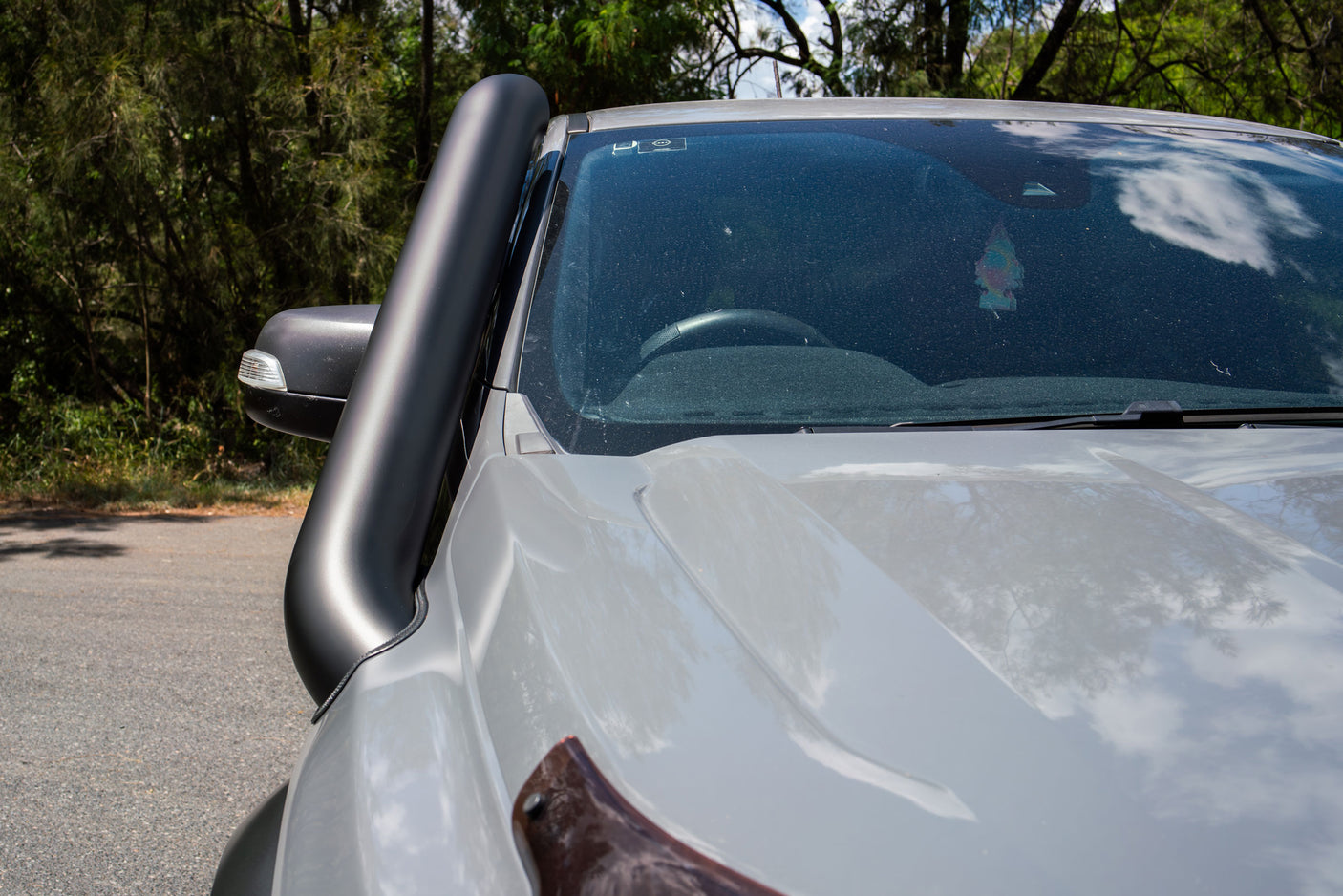 Ford Ranger Raptor 5" Short Entry Stainless Snorkel and Alloy Airbox Kit