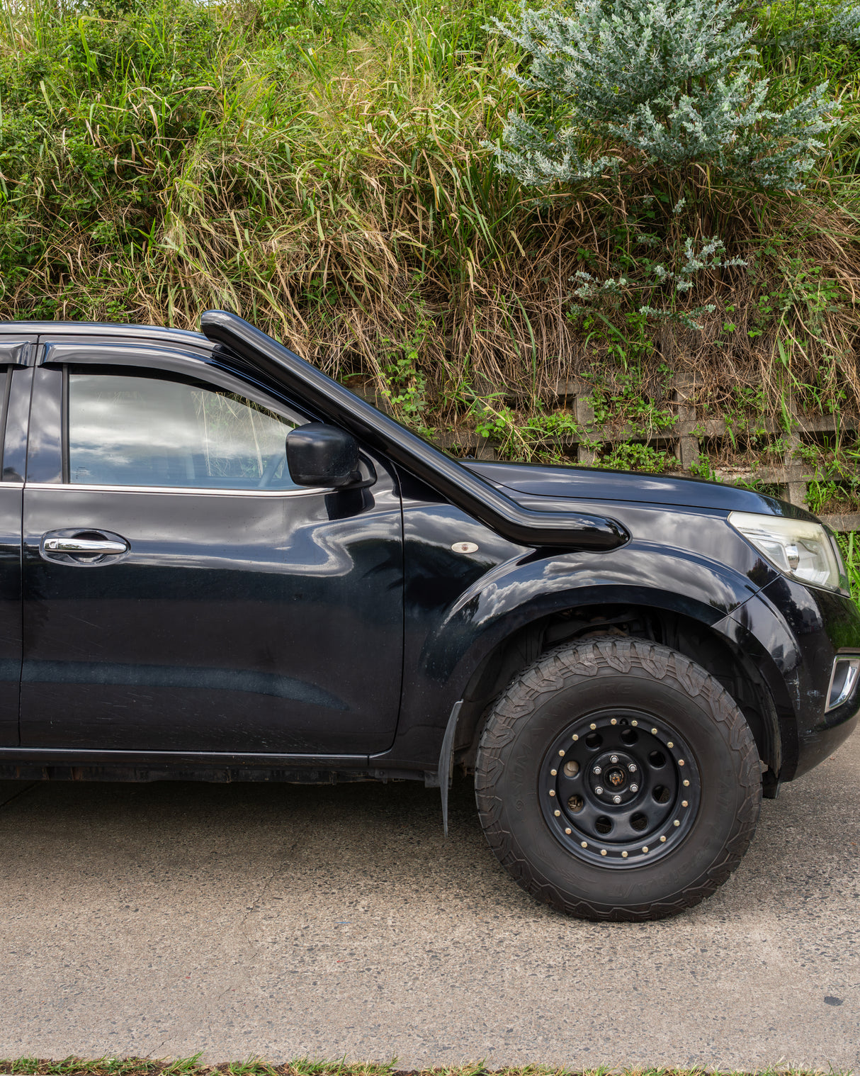 Nissan Navara NP300 Stainless Snorkel and Alloy Airbox Kit (Short & Mid Entry Available)