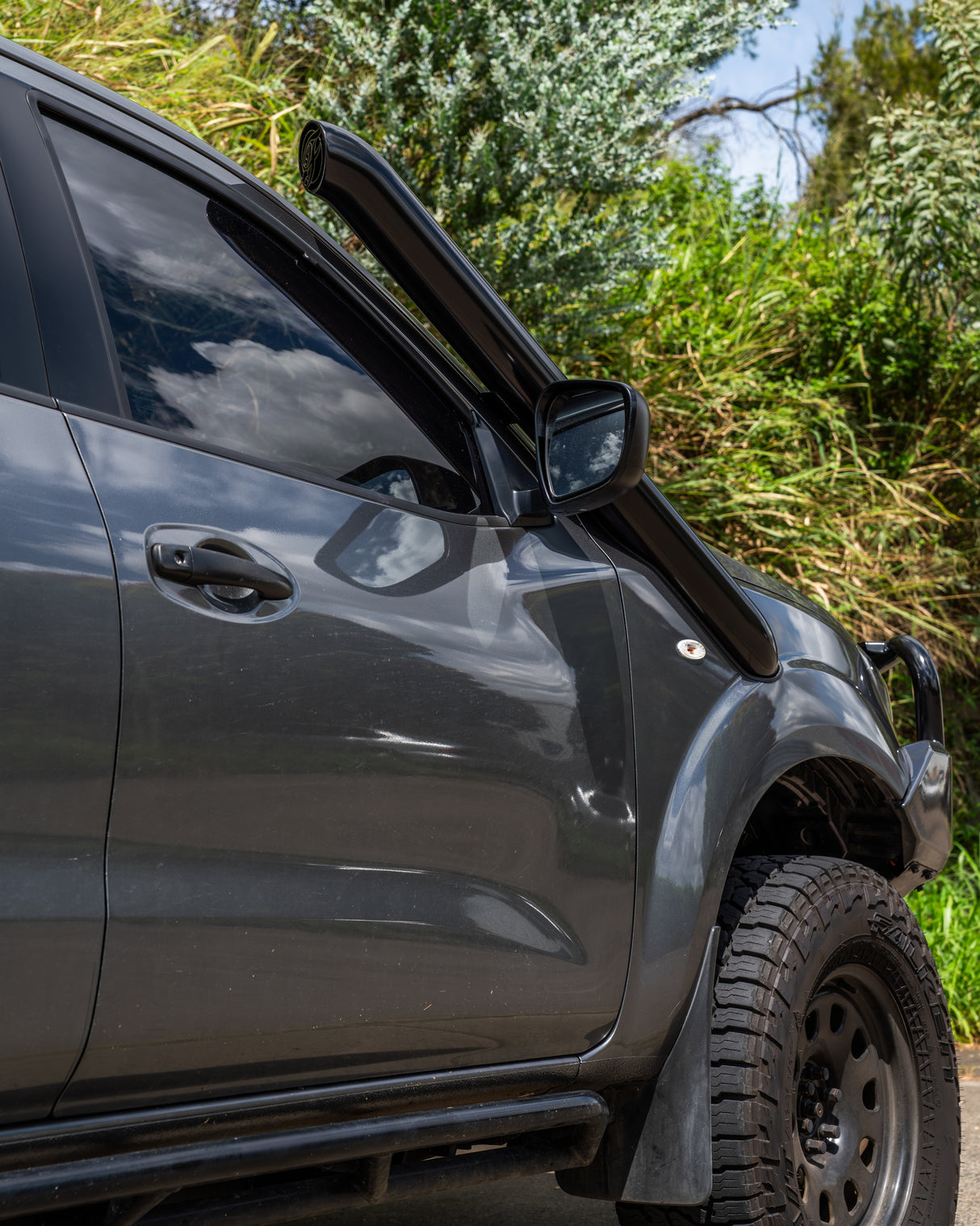 Nissan Navara NP300 Stainless Snorkel and Alloy Airbox Kit (Short & Mid Entry Available)