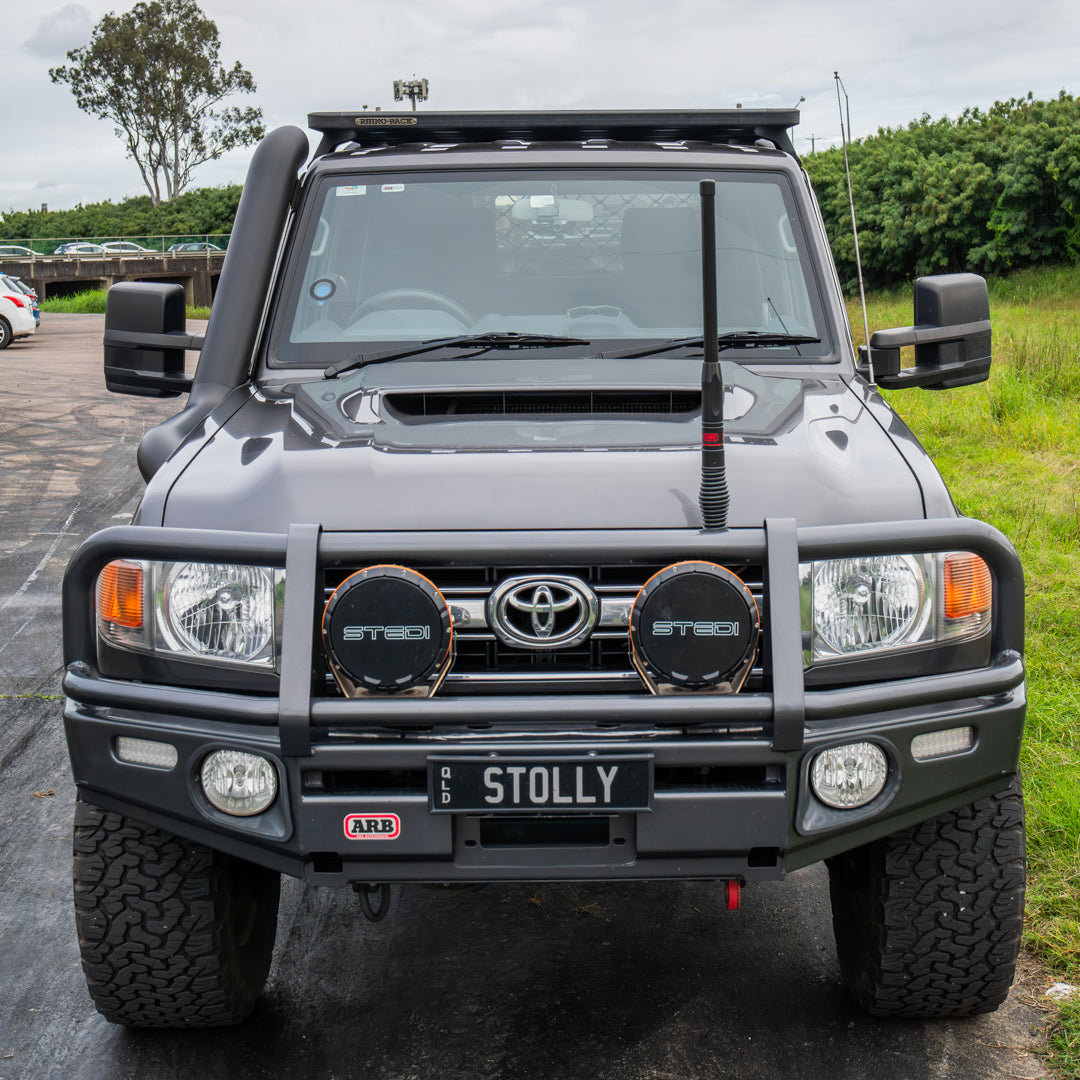 5 Inch Stainless Snorkel to suit Toyota Landcruiser VDJ 76/78/79 series