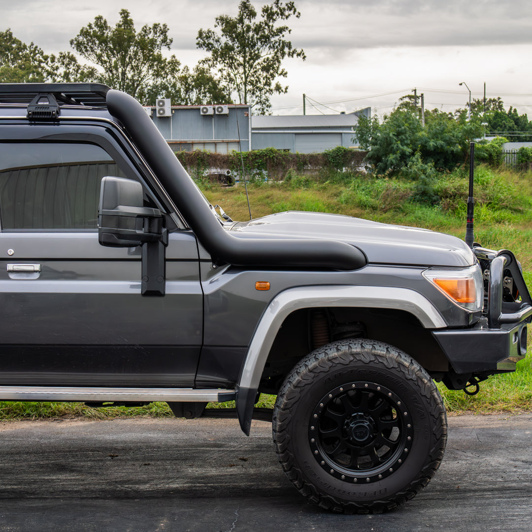 5 Inch Stainless Snorkel to suit Toyota Landcruiser VDJ 76/78/79 series