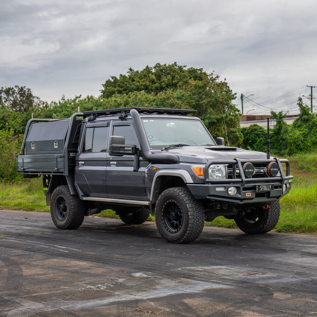 5 Inch Stainless Snorkel to suit Toyota Landcruiser VDJ 76/78/79 series