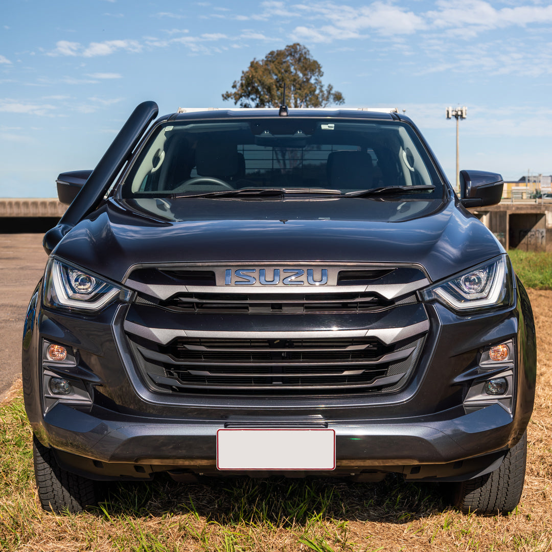 Isuzu Dmax 2020 Onwards Stainless Snorkel and Alloy Pod Filter Airbox Kit (Short & Mid Entry Available)