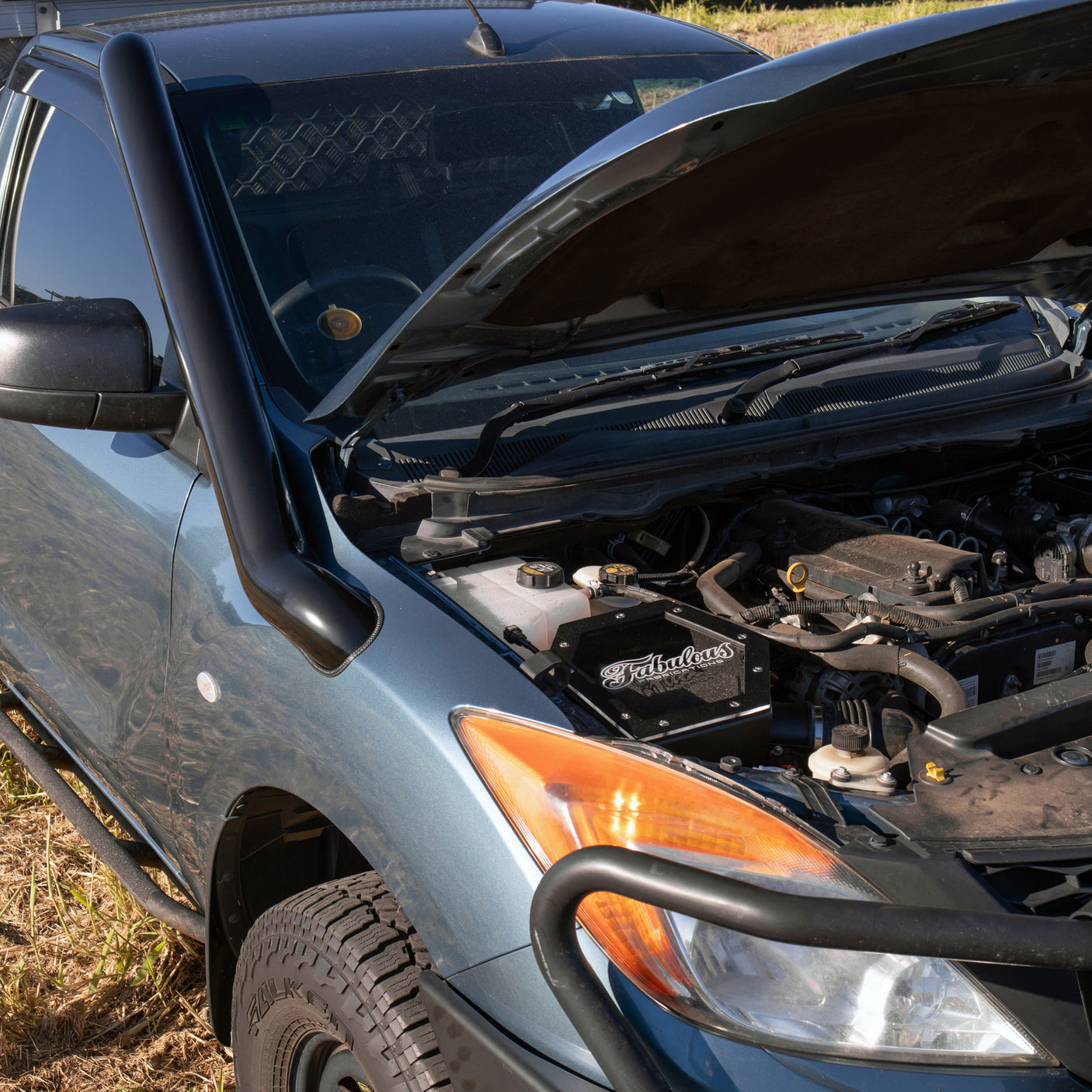 Mazda BT50 2012-2020 Stainless Snorkel and Alloy Airbox Kit