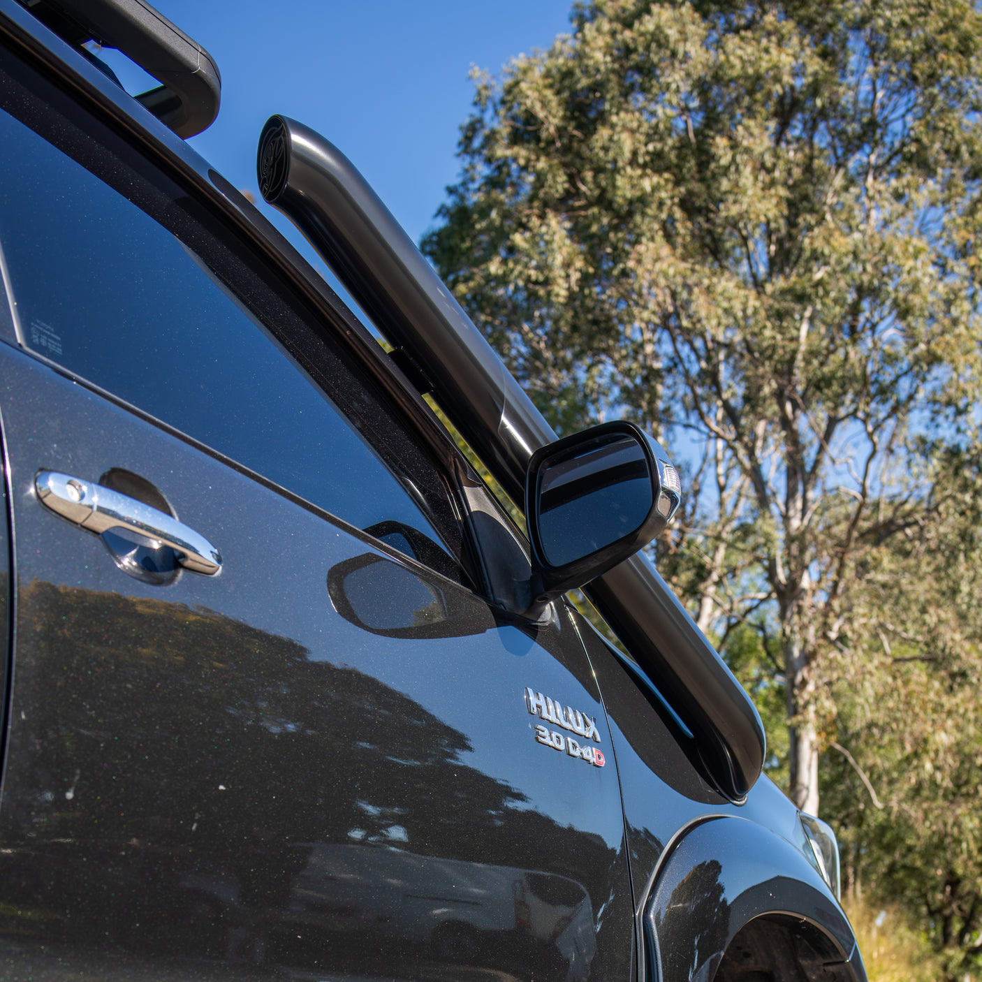 Stainless Snorkel and PSICO Alloy Airbox to suit Toyota Hilux N70 (Short & Long Entry Available)