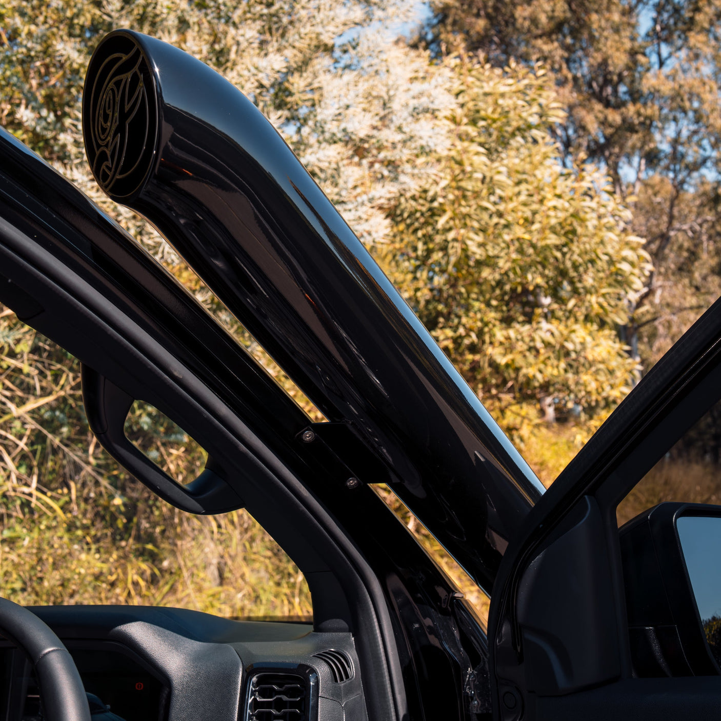 Ford Ranger Next Gen 5 Inch Stainless Snorkel Kit and Alloy Airbox Kit
