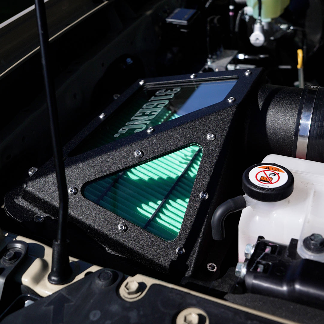 High Flow Alloy Airbox to suit to suit Toyota Landcruiser 1VD 76/78/79