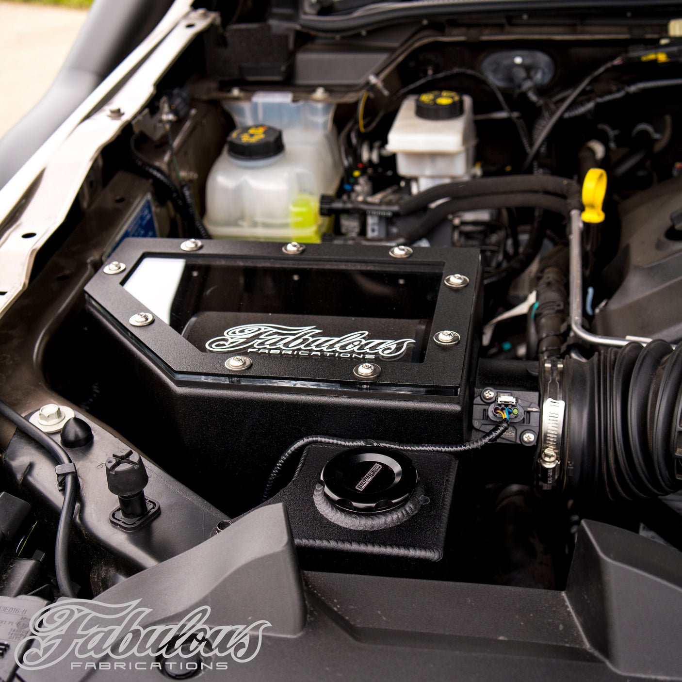 Volkswagen Amarok Next Gen 4 Inch Stainless Snorkel Kit and Alloy Airbox Kit (Silencer Included)