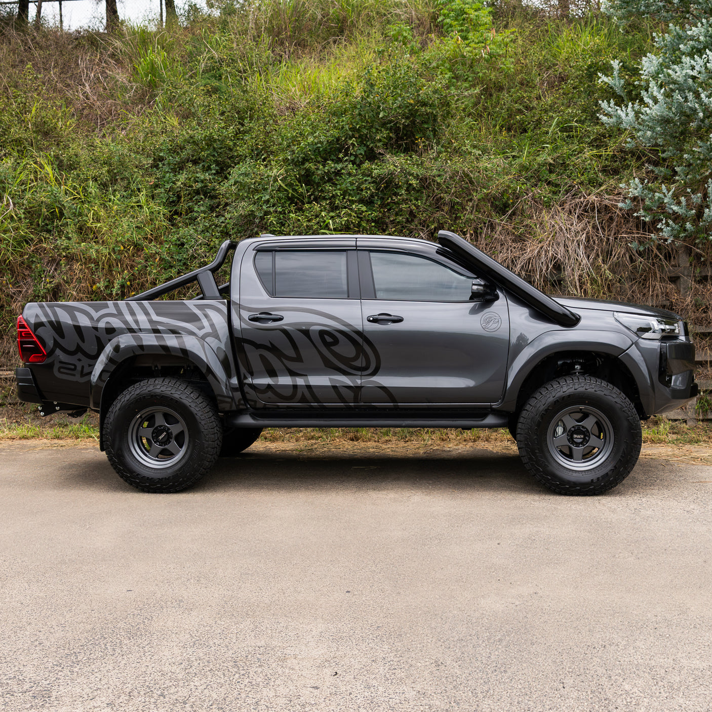 5 Inch Stainless Snorkel to suit Toyota Hilux N80