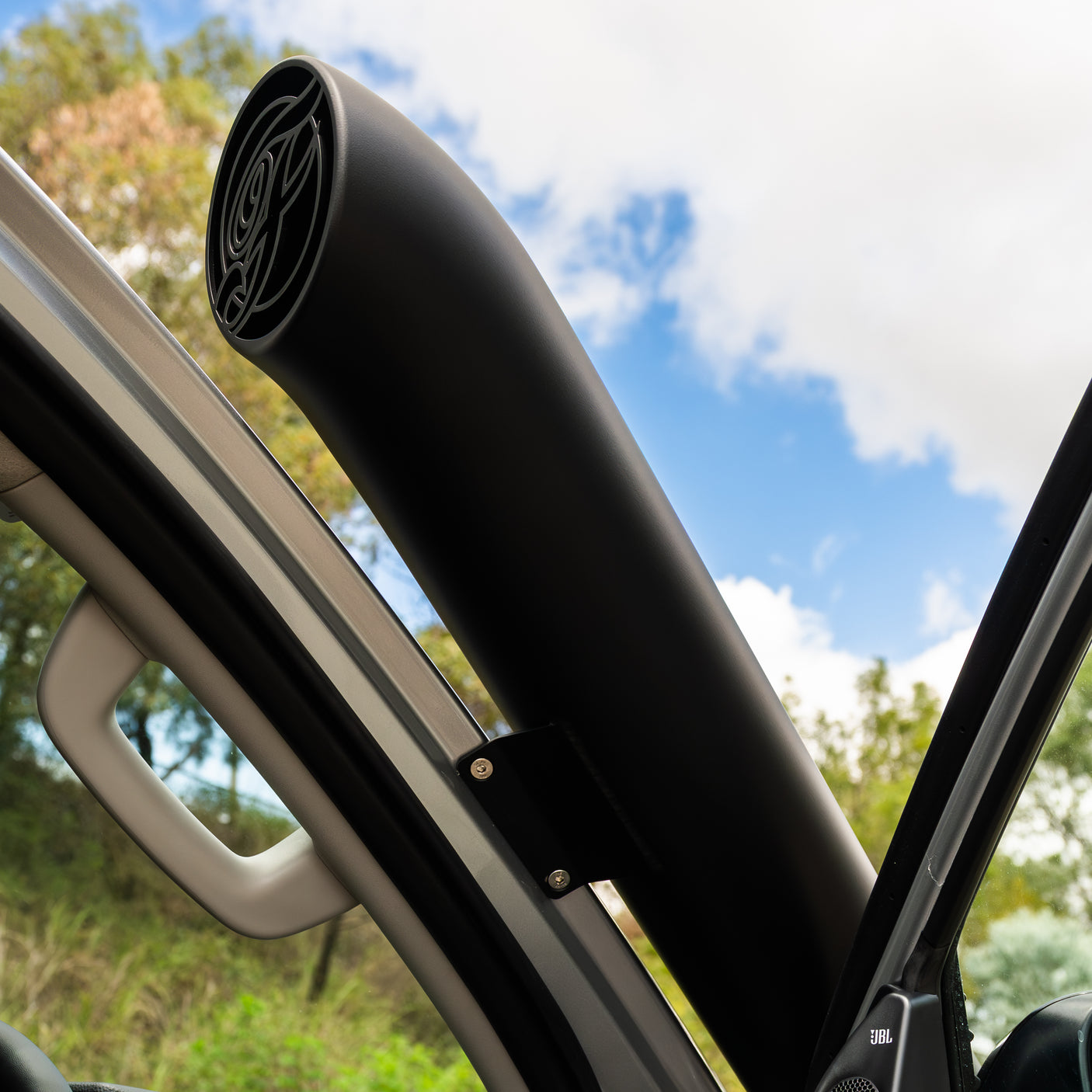 5 Inch Short Entry Stainless Snorkel to suit Toyota Hilux N90