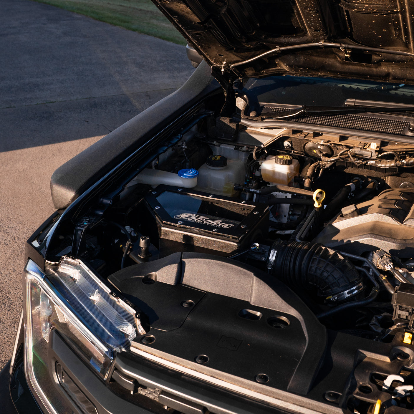 Ford Ranger Next Gen Super Duty V6 Alloy Airbox to Suit Factory Plastic Super Duty Snorkel