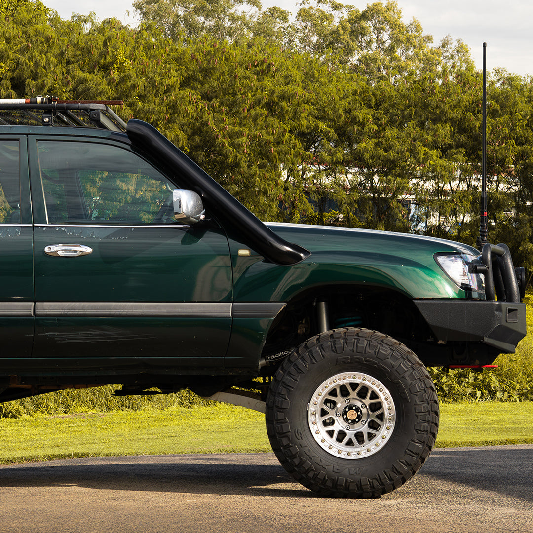 CONTACT TO ENQUIRE 5 Inch Short Entry Stainless Snorkel to suit Toyota Landcruiser 100/105 Series