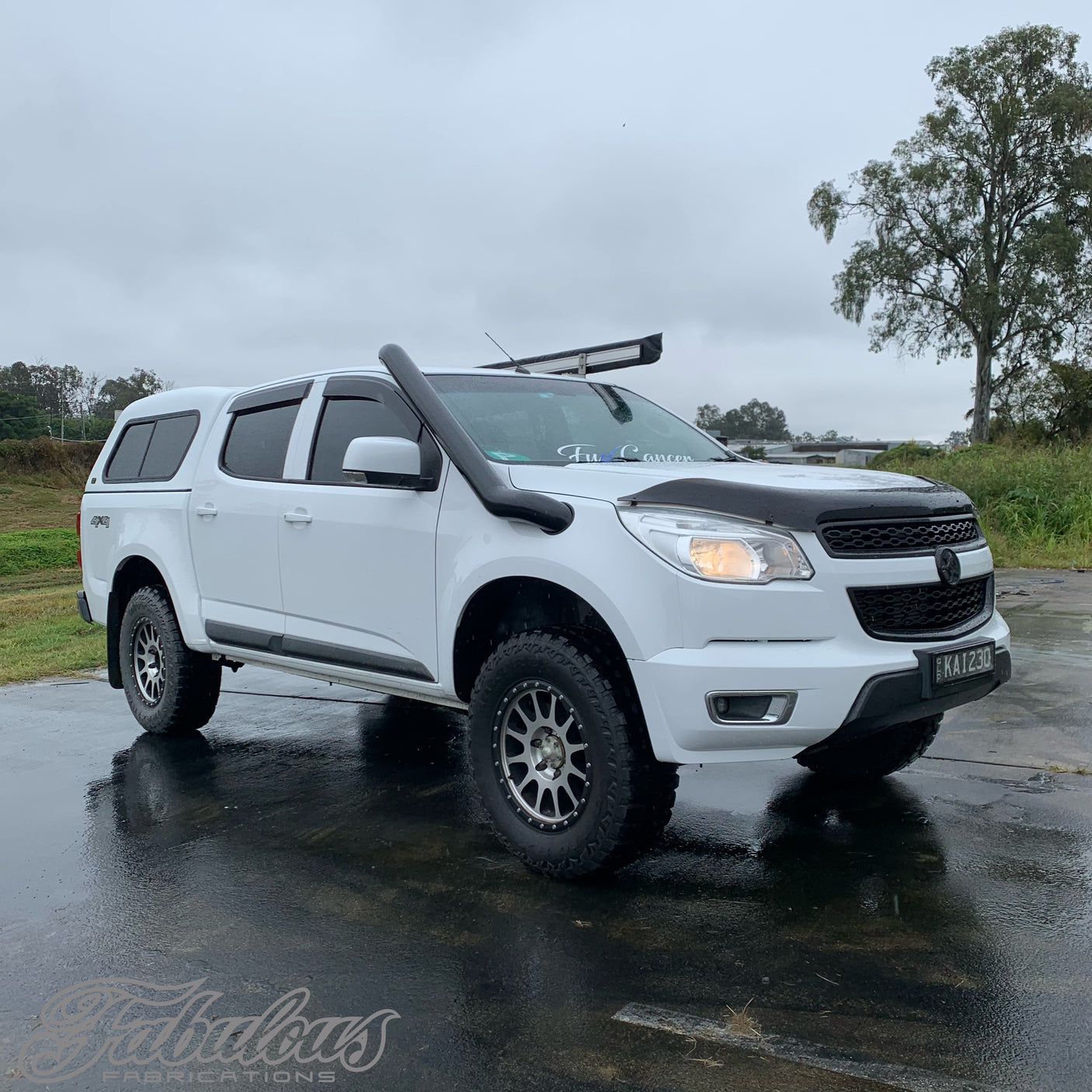 Holden Colorado RGI and RGII Stainless Snorkel (Short & Mid Entry Available)