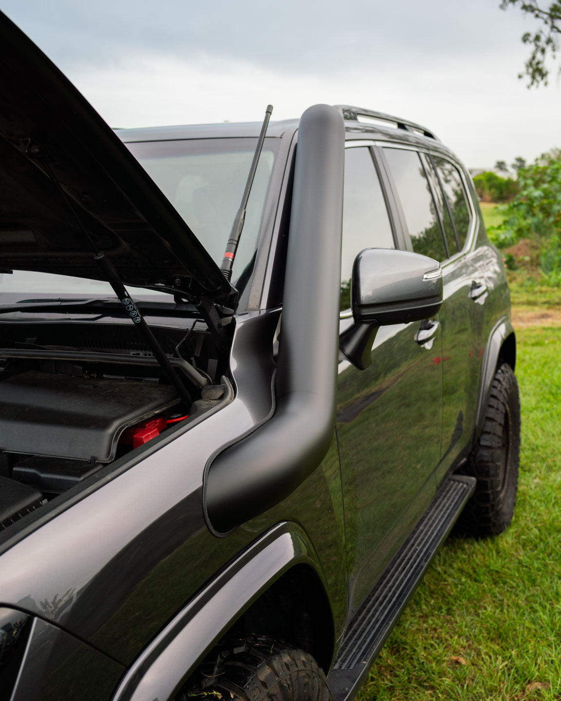 5 Inch Stainless Snorkel to suit Toyota Landcruiser 300 Series