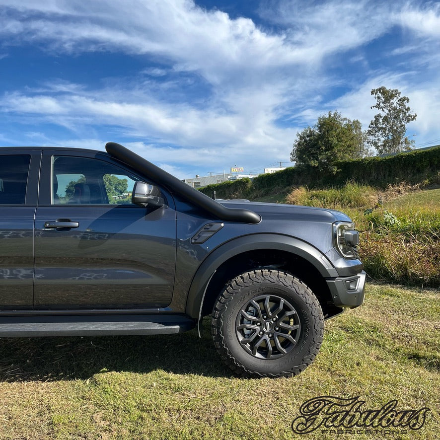 Ford Ranger Raptor Next Gen 4 Inch Stainless Snorkel and Alloy Washer Bottle Kit