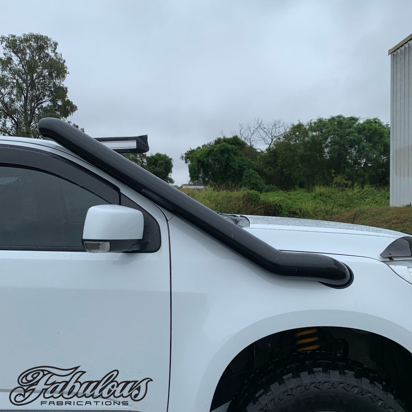 Holden Colorado RGI and RGII Stainless Snorkel (Short & Mid Entry Available)
