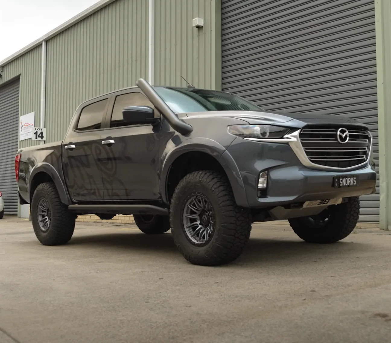 Mazda BT50 2020 Onwards Bei House Australia Rock Sliders