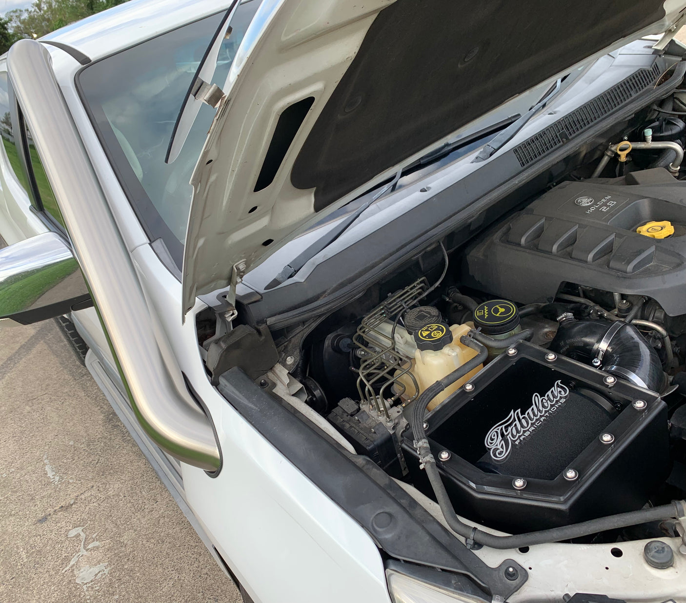 Holden Colorado RGI and RG II Stainless Snorkel and Alloy Airbox Kit (Short & Mid Entry Available)