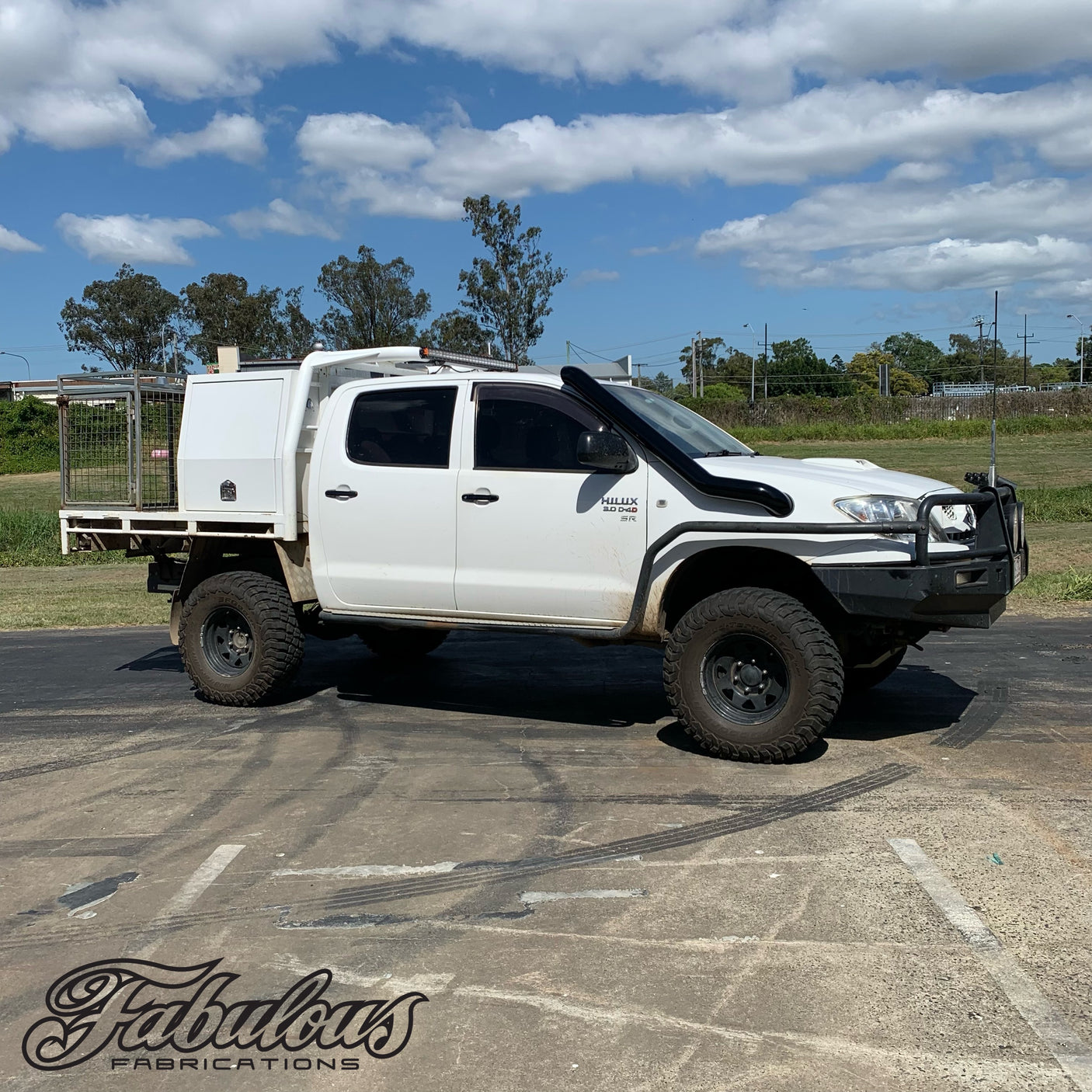 Stainless Snorkel to suit Toyota Hilux N70 (Short & Long Entry Available)