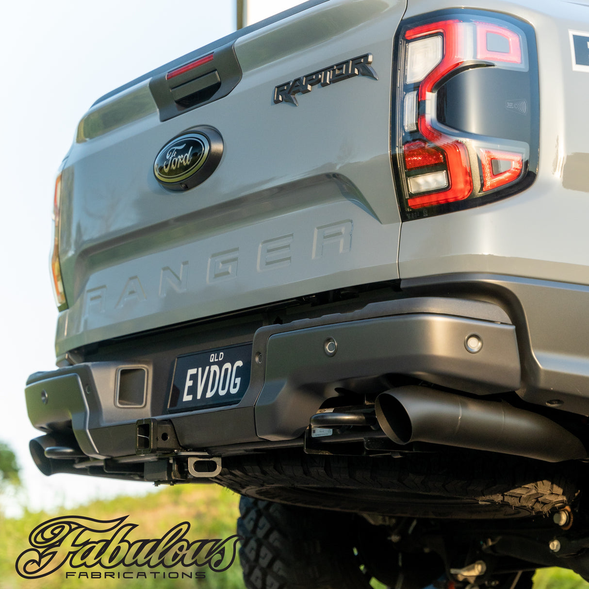 Ford Ranger Raptor Next Gen Twin Exhaust and Standard Inlet Airbox Combo