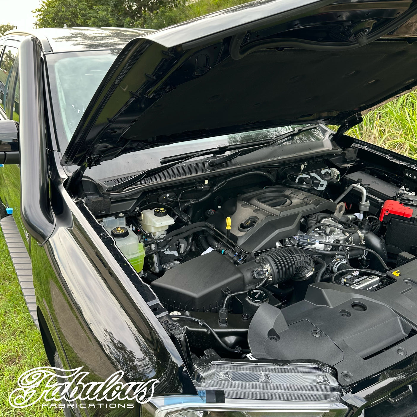Ford Everest Next Gen 4 Inch Stainless Snorkel and Alloy Washer Bottle Kit (Short & Mid Entry Available)