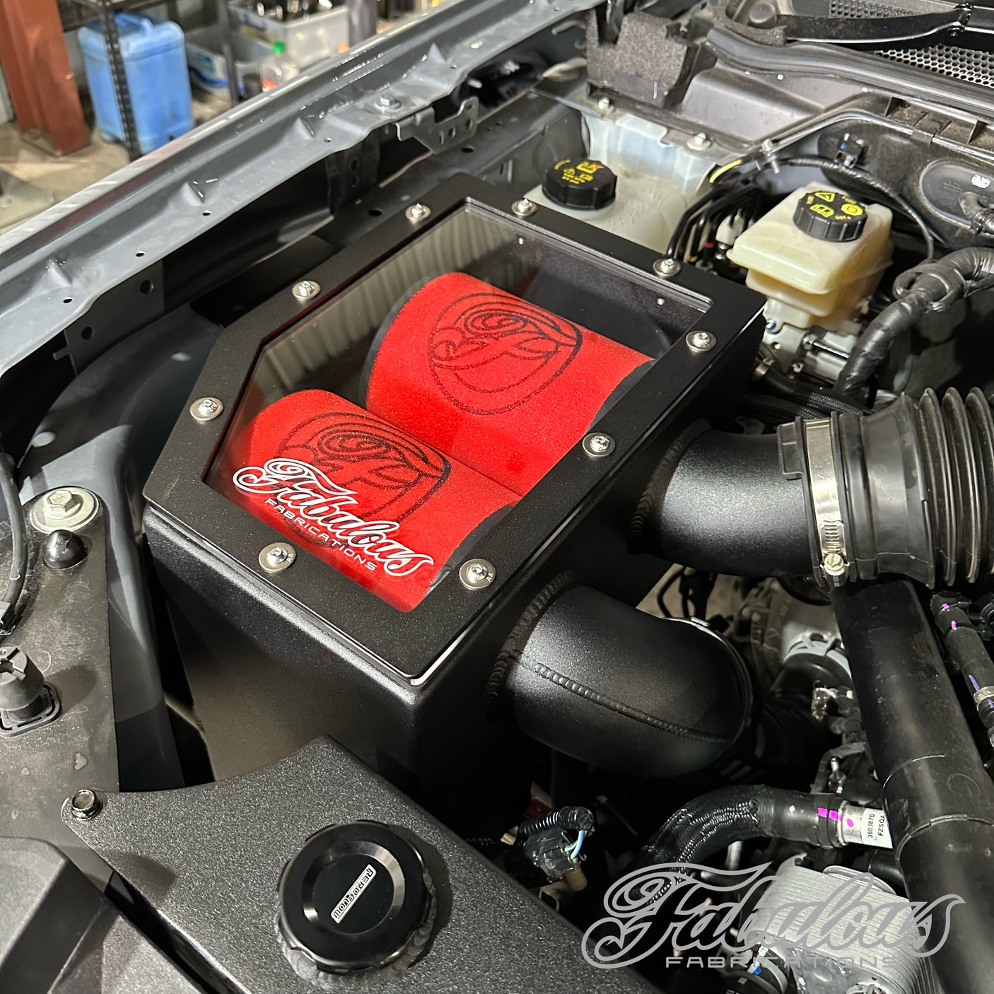 Ford Ranger Raptor Next Gen Twin Intake Alloy Airbox (Suit Fabulous Snorkel Only)