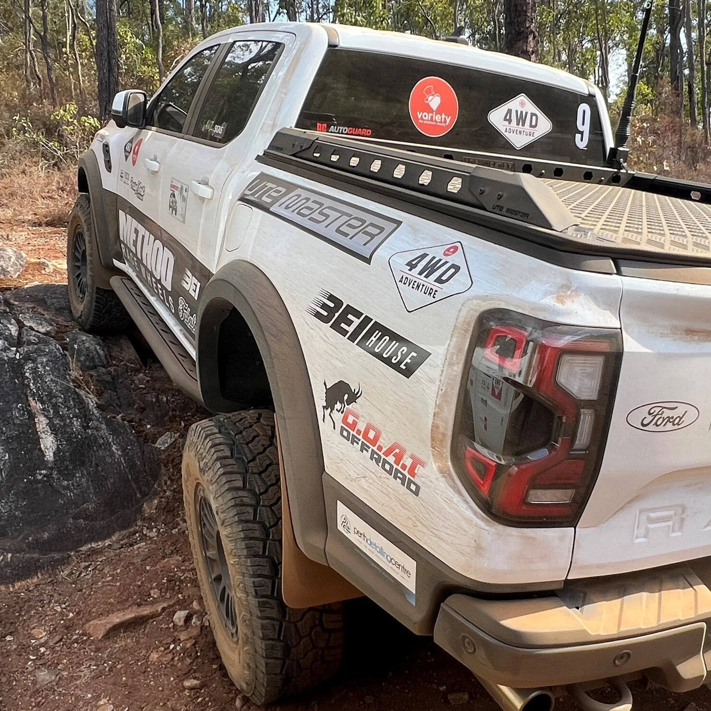 Ford Ranger Raptor Next Gen Bei House Australia Rock Sliders