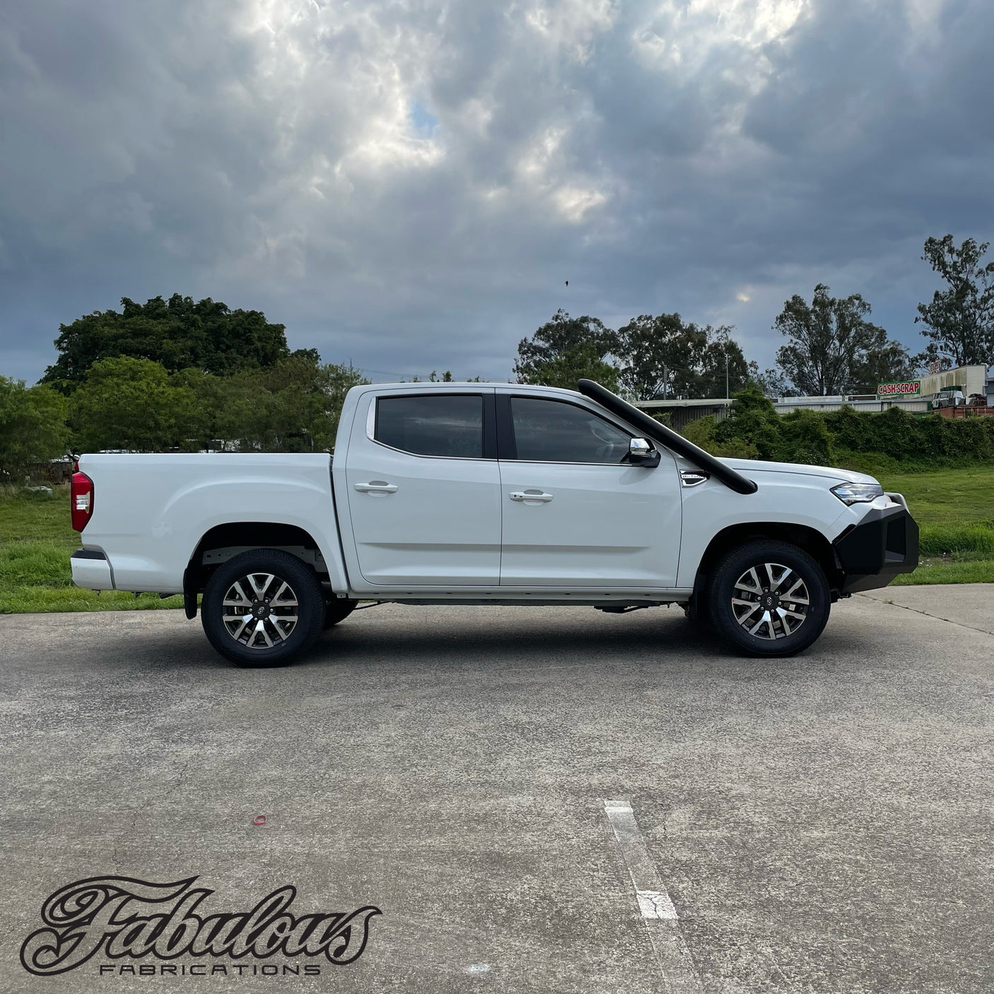 LDV T60 Short Entry Stainless Snorkel