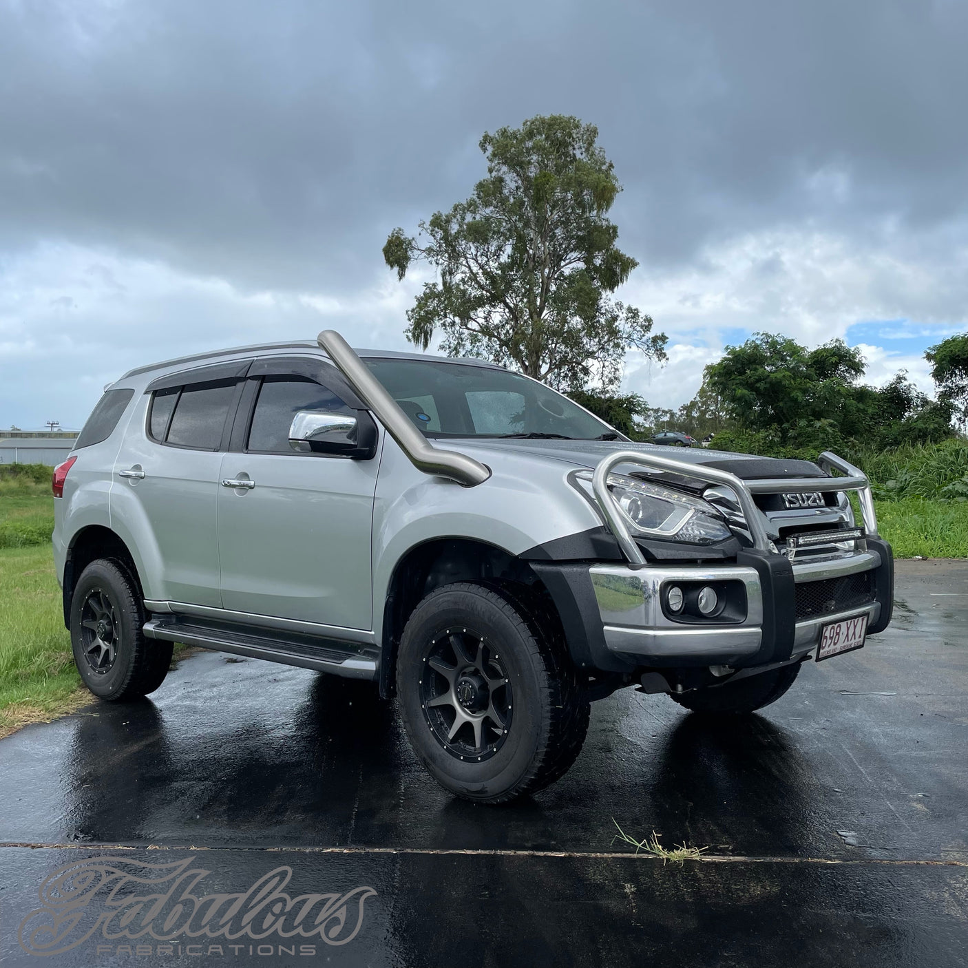 Isuzu MUX Stainless Snorkel (Short & Mid Entry Available)