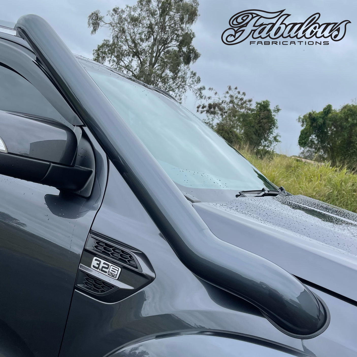Ford Ranger PX MK1, MK2 and MK3 3.2L/2.2L Stainless Snorkel