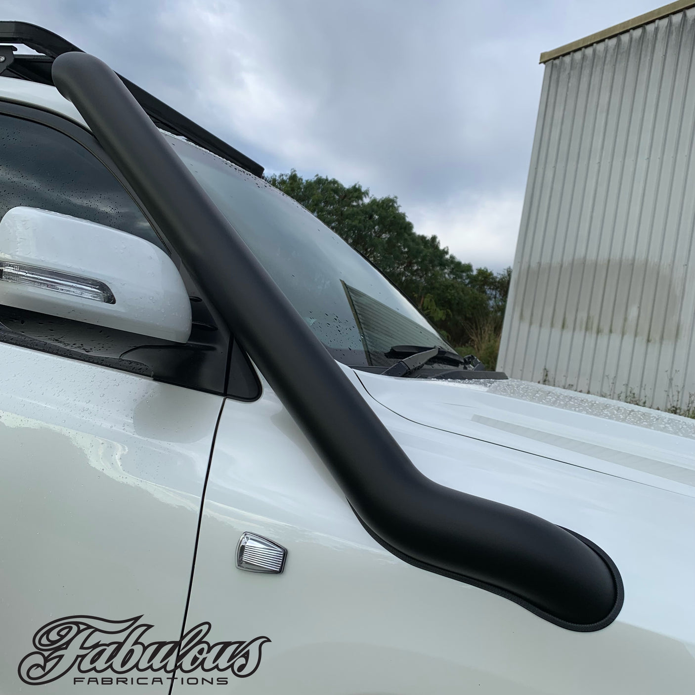 4 Inch Stainless Snorkel to suit Toyota Landcruiser 200 Series